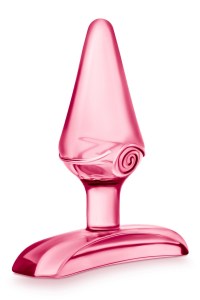 Blush Hard Candy Anal Plug - Pink - 331976-4